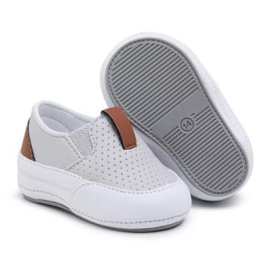 Imagem de Mini Iate Masculino Infantil Bebê Recém Nascido Para Batizado - Skalvi