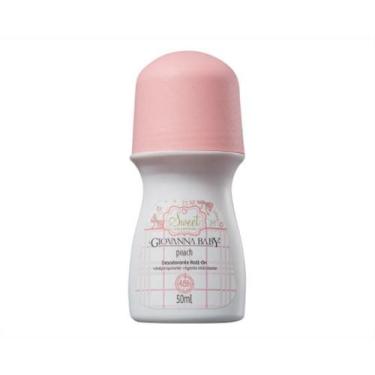 Imagem de Desodorante roll on peach 50ml giovanna baby