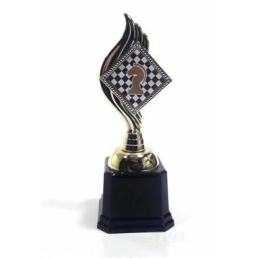Imagem de Trofeu 600143 Galera Xadrez 19cm - Vitória