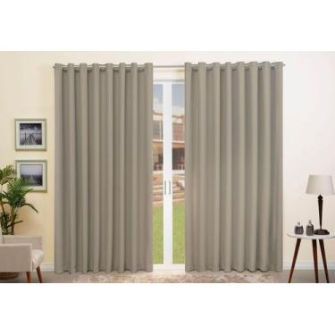 Imagem de Cortina Alto Padrão Blecaute Tecido Grosso Luxo Ic 4,00x2,50 - Emporio
