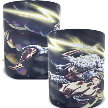 Imagem de Caneca de porcelana Luffy Nika Gear 5 JoyBoy One Piece - Nebullosa