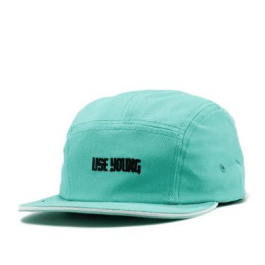 Imagem de Boné 5 Panel Skatista Aba Reta Várias Cores Use Young, Ciano