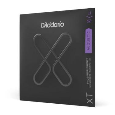 Imagem de Encordoamento Violão Aço Revestido 11-52 D Addario XTAPB1152
