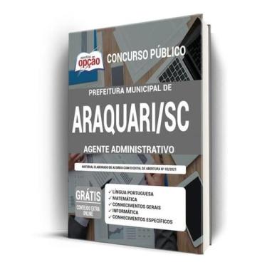 Imagem de Apostila Prefeitura de Araquari - SC - Agente Administrativo