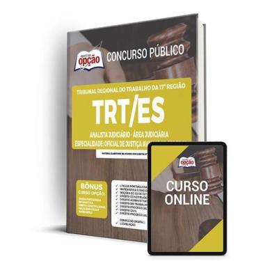 Imagem de Apostila TRT-ES - Analista Judiciário - Área Judiciária - Especialidad