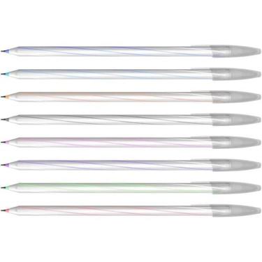 Imagem de Caneta esferografica cis spiro 0,7mm clean 8cores sertic