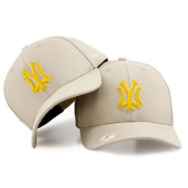 Imagem de Boné Feminino Clean Use Young Detalhes Floridos de Florde Margarida - 