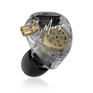 Imagem de KZ-Merga Fones de ouvido com fio KZ in Ear Monitor, fones de ouvido para jogos para computador, laptop, escola, plugue de fones de ouvido de 3,5 mm, cancelamento de ruído, drivers dinâmicos duplos