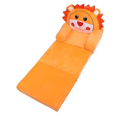 Imagem de Sofá Respirável da Criança sofá Cama Flip Aberto Braços Largos Capa Removível para Jogar para Sala de Estar Dobrável Crianças sofá (3 camadas)