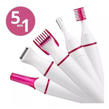 Imagem de Aparador E Depilador De Pelos Elétrico Sensitive Sweet A22