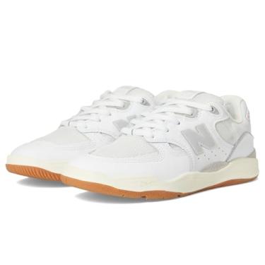 Imagem de New Balance Tênis de skate unissex 1010-Tiago Lemos, Branco/Cinza, 9.5 Women/8 Men