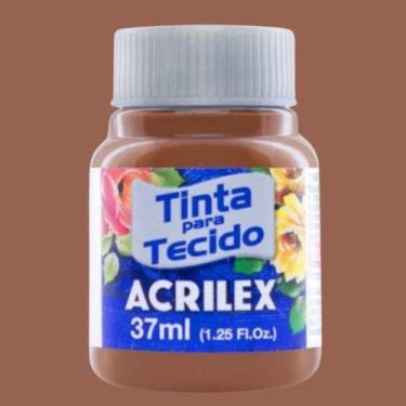 Imagem de Tinta Tecido Fosca 37ml 814 - Chocolate - ACRILEX, CHOCOLATE - 814