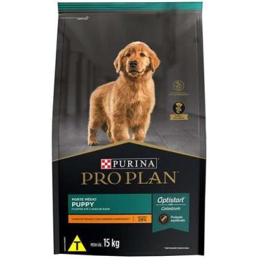 Imagem de Ração Pro Plan Puppy para cães filhotes raças medias 15kg - NESTLÉ PUR