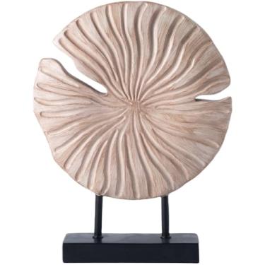 Imagem de CECKQUE Decoração de esculturas Wabi Sabi objetos decorativos exclusivos estátuas orgânicas neutras decorações de casa para sala de estar lareira cornija prateleiras de entrada itens de decoração