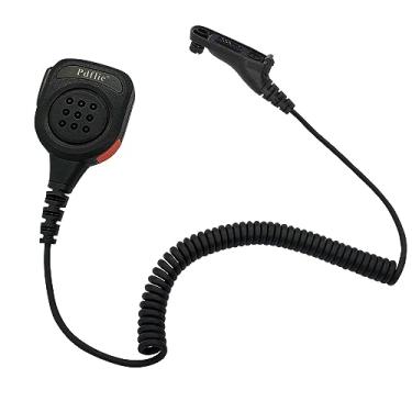 Imagem de Pdflie Microfone de ombro à prova d'água IP65 Walkie Talkie Radio Speaker Microfone com conector de áudio de 3,5 mm para Motorola APX 4000 6000 7000 8000 XPR 6550 7350 7550 7550e 6000xe 8000xe (cor