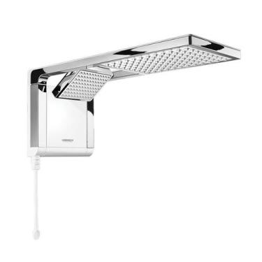 Imagem de Chuveiro Lorenzetti Acqua Duo Ultra 7800W Branco com Cromado, Branco e