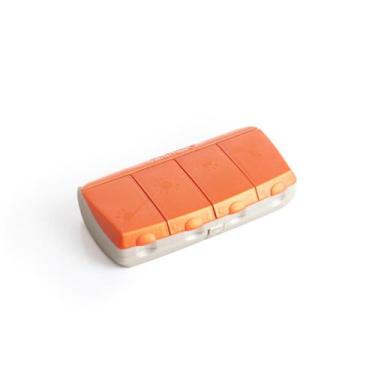 Imagem de Porta Comprimidos PILBOX Daily, Laranja