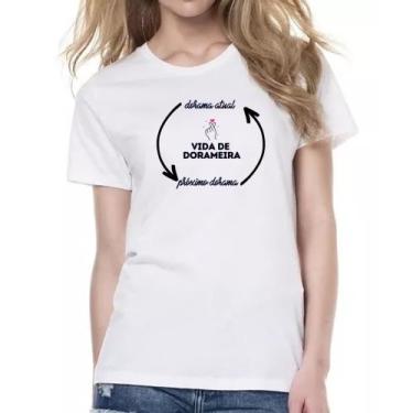 Imagem de Camiseta Baby Look Vida de dorameira - Alearts, M