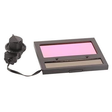 Imagem de Len de soldagem com escurecimento automático, lente de capacete de soldagem altamente sensível, máscara de soldagem de painel solar len para óculos de proteção tx500c