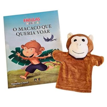 Imagem de Fábulas Divertidas - O Macaco Que Queria Voar