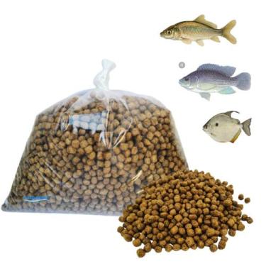Imagem de Ração Grossa Peixe Tilapia/Carpa Crescimento Polinutri 500g - Polinutr
