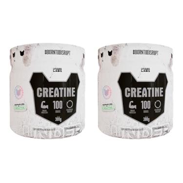 Imagem de Kit 2x Creatina Monohidratada 300g - BORN TO DISRUPT - Creatine Pure Under