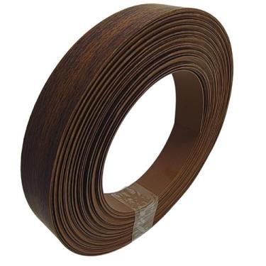 Imagem de Fita De Borda Pvc Para Mdf Madeirado Nova Imbuia Poro 15mm X 20m Móvei