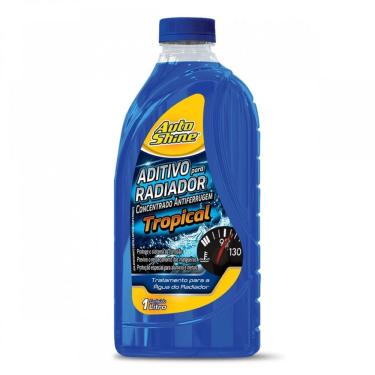 Imagem de Aditivo para radiador tropical autoshine azul concentrado antiferrugem 1L