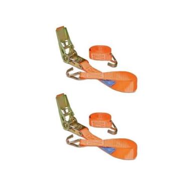 Imagem de Kit Com 2 Cinta de Amarração Com Catraca para Moto - 3m - 0,8t - RCAI-