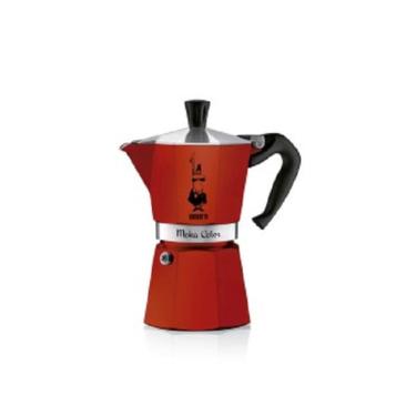 Imagem de Cafeteira Moka Italiana Vermelha Bialetti 6 xícaras