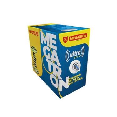 Imagem de Caixa Cabo Rede Cftv Megatron Ultra, 300 Metros, Branco 2778