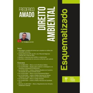 Imagem de Direito Ambiental Esquematizado - 2025