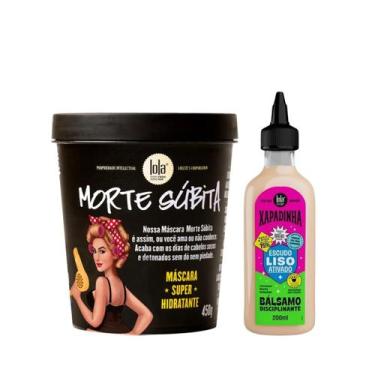 Imagem de Kit Lola Morte Subita Masc 450ml + Xapadinha Balsamo 200ml - Lola Cosm