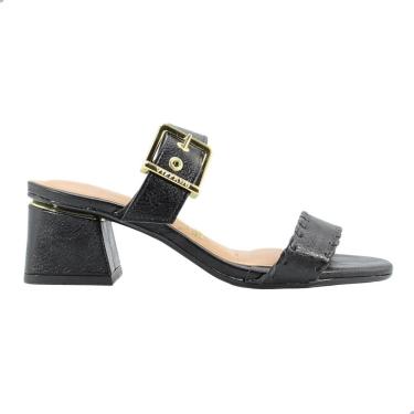 Imagem de Tamanco Feminino Vizzano Napa Calf Preto
