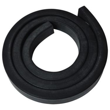 Imagem de Borracha Preta Esponjosa 19X12,5mm - 1 Metro - Isamaq seladora