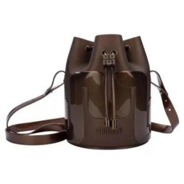 Imagem de Bolsa Melissa Station Bucket Bag Bronze-Feminino