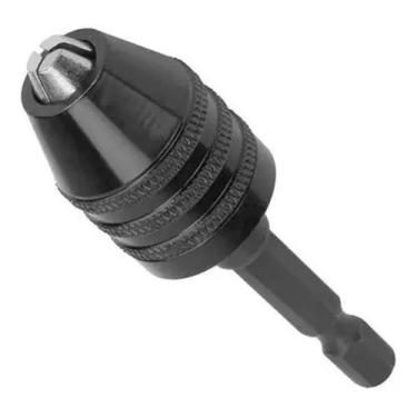 Imagem de Mini Mandril 8mm Adaptador Para Parafusadeira 1/4 Furadeira - Bonvik