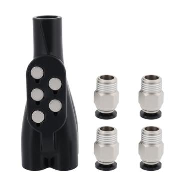 Imagem de Micro Traders Adaptador PTFE 4 em 1 compatível com Bambu Lab X1/X1C/X1E/P1P/P1S Porta de Expansão de Tubo de Filamento Acessórios para Impressora 3D