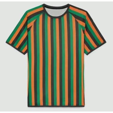 Imagem de Camisa De Treinamento De Futebol Venezia Impressa Em 3D De Secagem Ráp