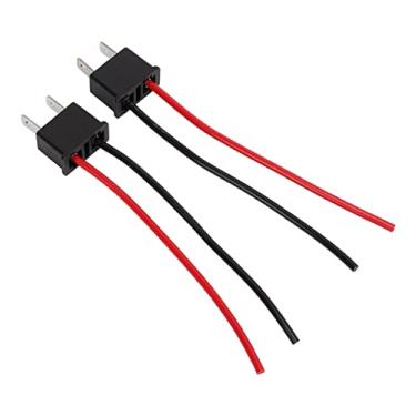 Imagem de H7 Male Socket Connector do Farol de Luz Portátil Conectores de Fio LED Simples