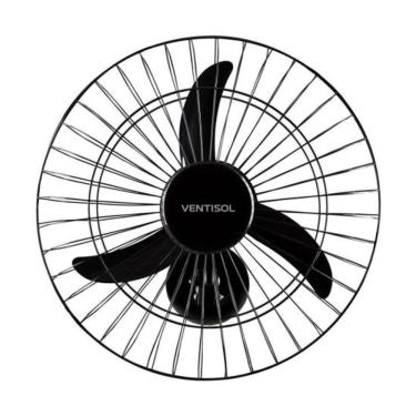 Imagem de Ventilador De Parede 50cm 127v New Preto Ventisol