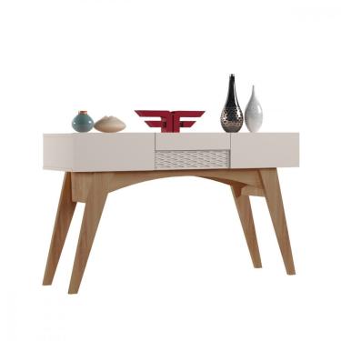 Imagem de Aparador Multifuncional Star Com Espelho Cedro Off White Frade Grappa Cedro Com Off White