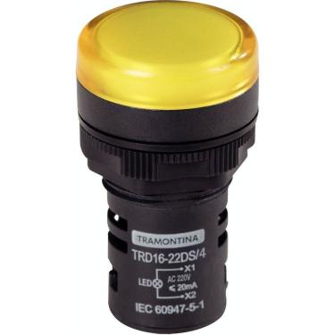 Imagem de Sinalizador Tramontina Trd16-22ds/4 220 V Amarelo Tramontina