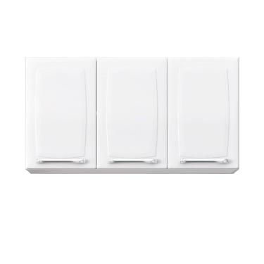 Imagem de Armário Aéreo Luce 3 Portas Ip3-105 Itatiaia Branco
