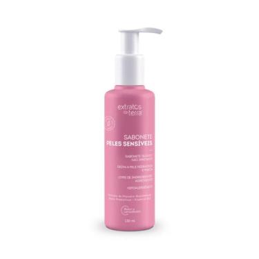 Imagem de Sabonete Facial Peles Sensiveis Extratos 130ml - Extratos da Terra