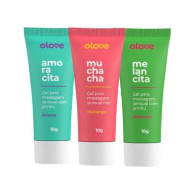 Imagem de Kit 3 Géis Excitantes Olove - A SÓS