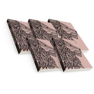 Imagem de Kit com 5 Bíblias do Leão Rosa - Brochura - NTLH