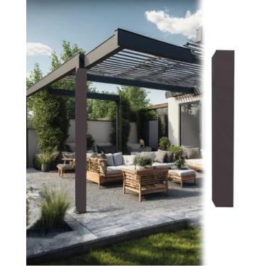 Imagem de Almofada de Poste de Basquete Acolchoamento para Postes de Toldo de 4, 6, 8 E 10 Polegadas de Reposição, Acolchoamento de Proteção de Poste de 1 Polegada para Barraca Infantil para 2 Pessoas, Capa par