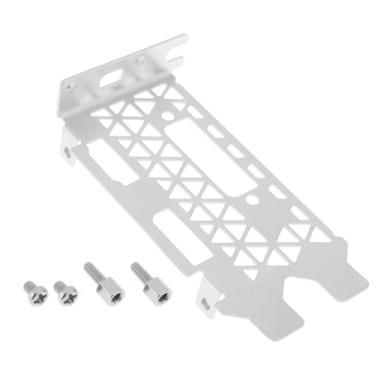 Imagem de YINETTECH Suporte de perfil baixo 8 cm compatível com placa de vídeo gráfica ZOTAC GTX1050 GTX1050Ti GTX1650 LP