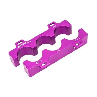 Imagem de Tachiuwa Morsa Garfo Dianteiro de Bicicleta Grampo de Cubo Morsa Resistente Multifuncional Metal Amortecedor Traseiro Fixação para Cortar Tubos de Assento, 12.1x5.7x1.8 Cm